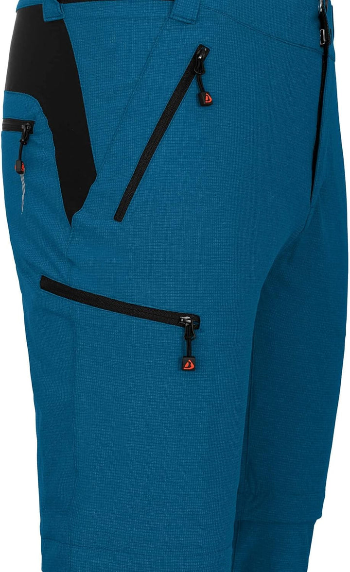 Bergson Patti Zipp-Off | Herren Outdoorhose & Radhose - robust - elastisch - wasserabweisend - schne