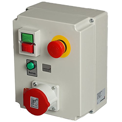 Schalter Starter K4000 3Ph-400V/4kW mit Not-Halt