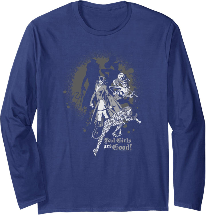 Justice League Bad Girls Are Good Langarmshirt