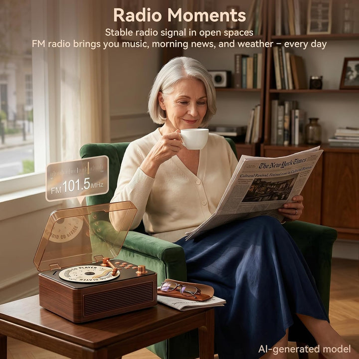 CD Player Tragbar Bluetooth: Kegaudio Radio mit CD-Player Tragbarer mit Lautsprecher Fernbedienung U
