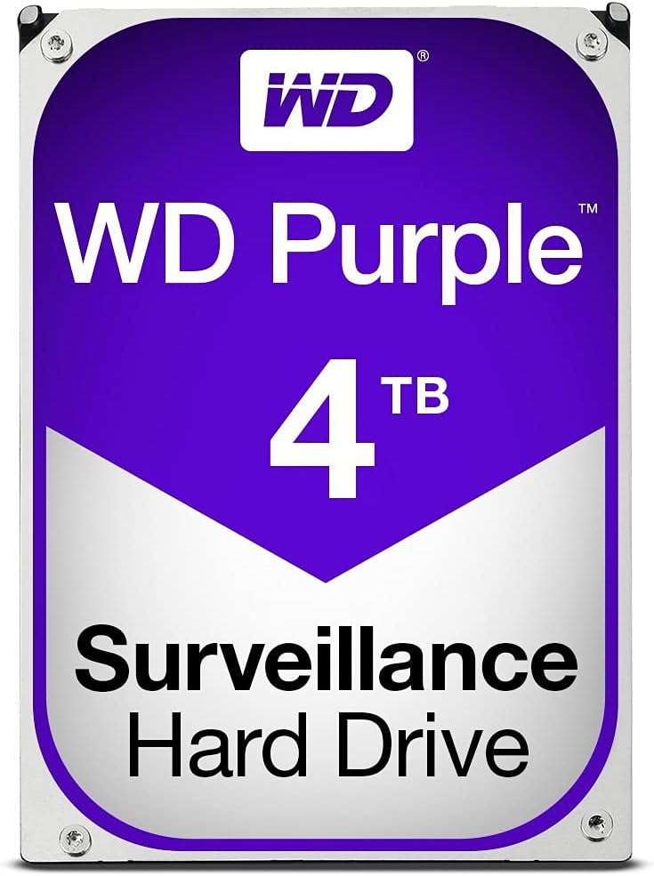 WD Purple 4 TB bulk, 4 TB