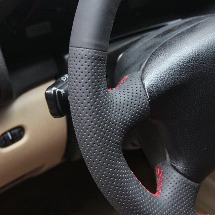 MEWANT Lenkradbezug für Golf 4 für Passat B5 für Variant für Sharan für Bora T4 T5 Lenkradhülle aus