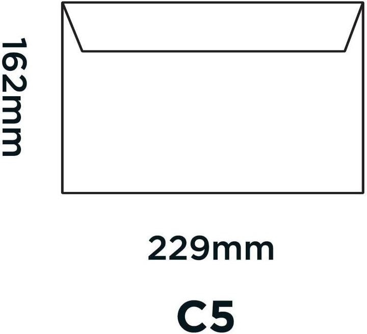 Blake Creative Colour 306 Briefumschläge Haftklebung Leuchrot C5 162 x 229 mm - 120g/m² | 500 Stück