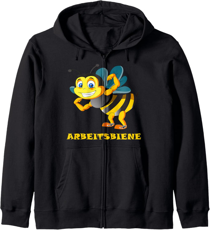 Arbeitsbiene - Hart arbeitender Mitarbeiter - Harte Arbeit Kapuzenjacke