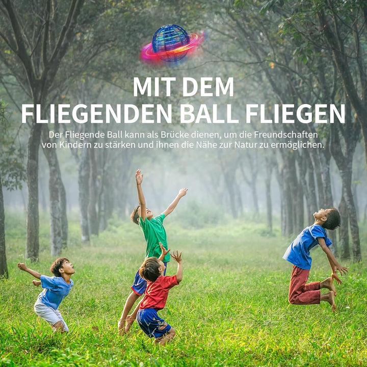 Fliegender Ball Spielzeug (Blau, Verbessert): LED Hover Orb, Boomerang Ball, Flying Toys für Mädchen