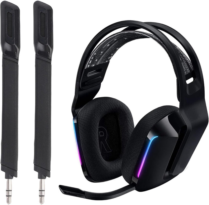 Srliya Wireless Gaming Headset 2PCS -Mikrofone Passen für G733 Wireless Gaming Headset 3,5 Mm Abnehm