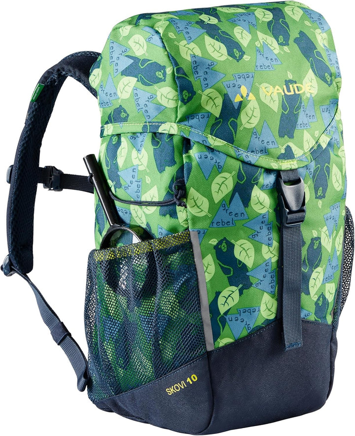 VAUDE Rucksaecke10-14L Skovi 10 Parrot Green/Eclipse Einheitsgrösse, Parrot Green/Eclipse Einheitsgr