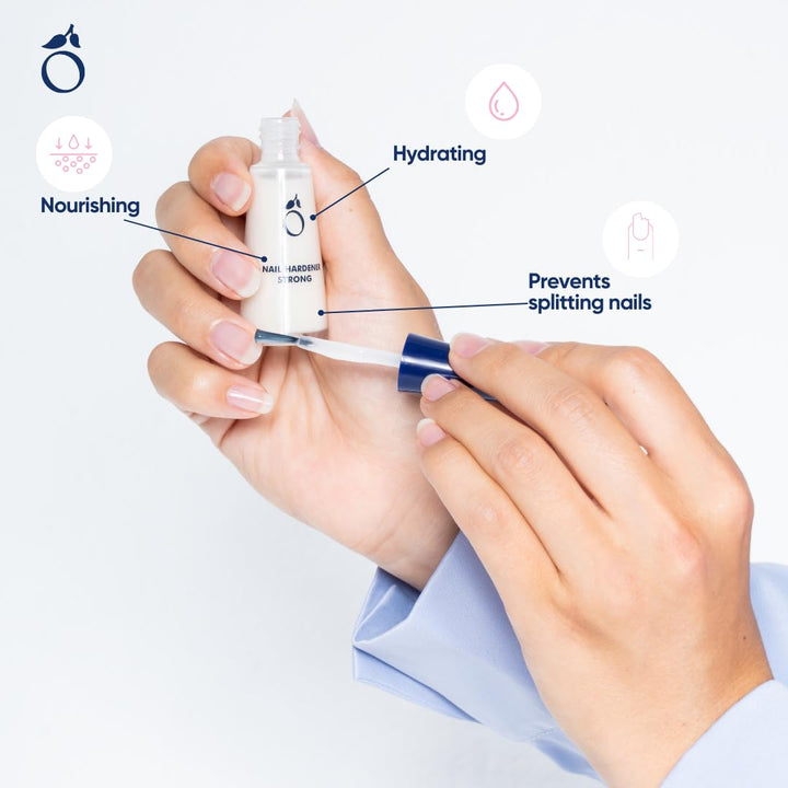 Herome 2-Pack Nagelhärter - Nagelverstärker Garantiert Feste Nägel Innerhalb von 30 Tagen. (Strong)
