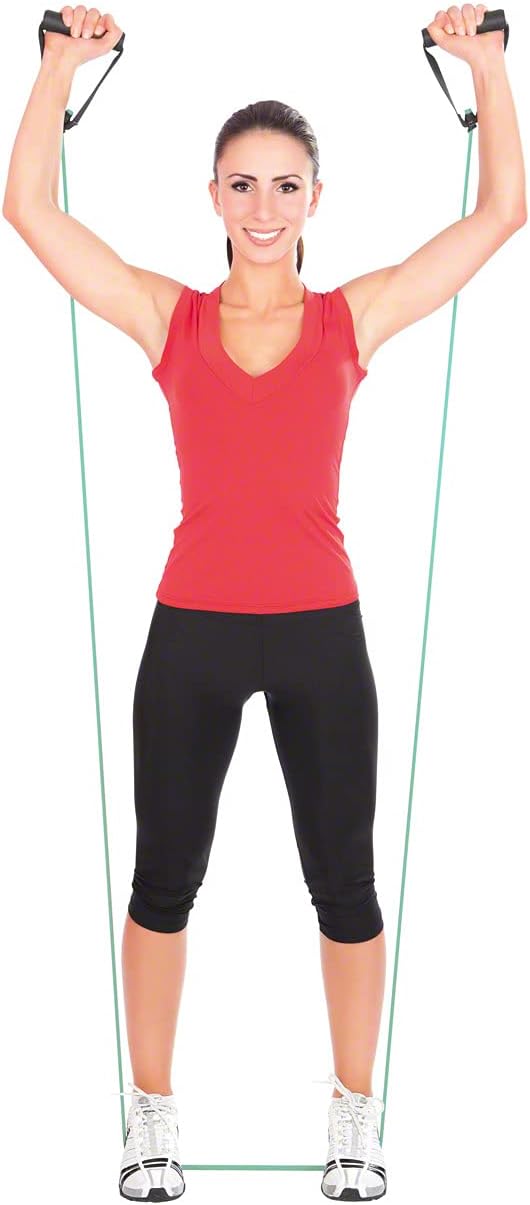 Sport-Tec Fitness Tube, 10er Set mittel - grün, mittel - grün