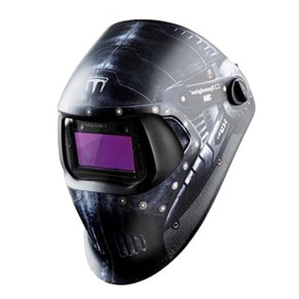 3M Speedglas 100V Trojan Warior, Schweissmaske, H751620 Schwarz (Trojan Warrior), Schwarz (Trojan Wa