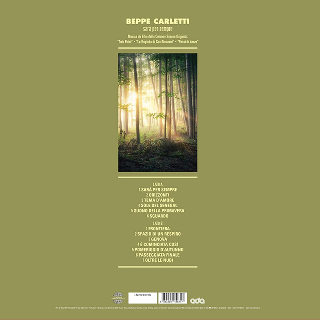 Sara Per Sempre, Vinyl