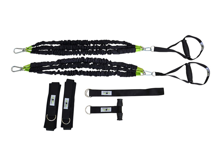 BodyCROSS Bungee Trainer System | Widerstandstrainer inkl. Übungsanleitung | Made in Germany BTS 100