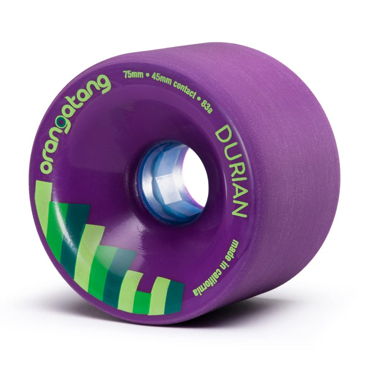 Orangatang Longboard RÃ Durian 75mm 83a Rollen uni, uni