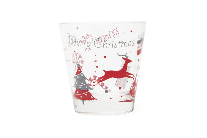 Excelsa Christmas Wassergläser, Glas, 6 Stück