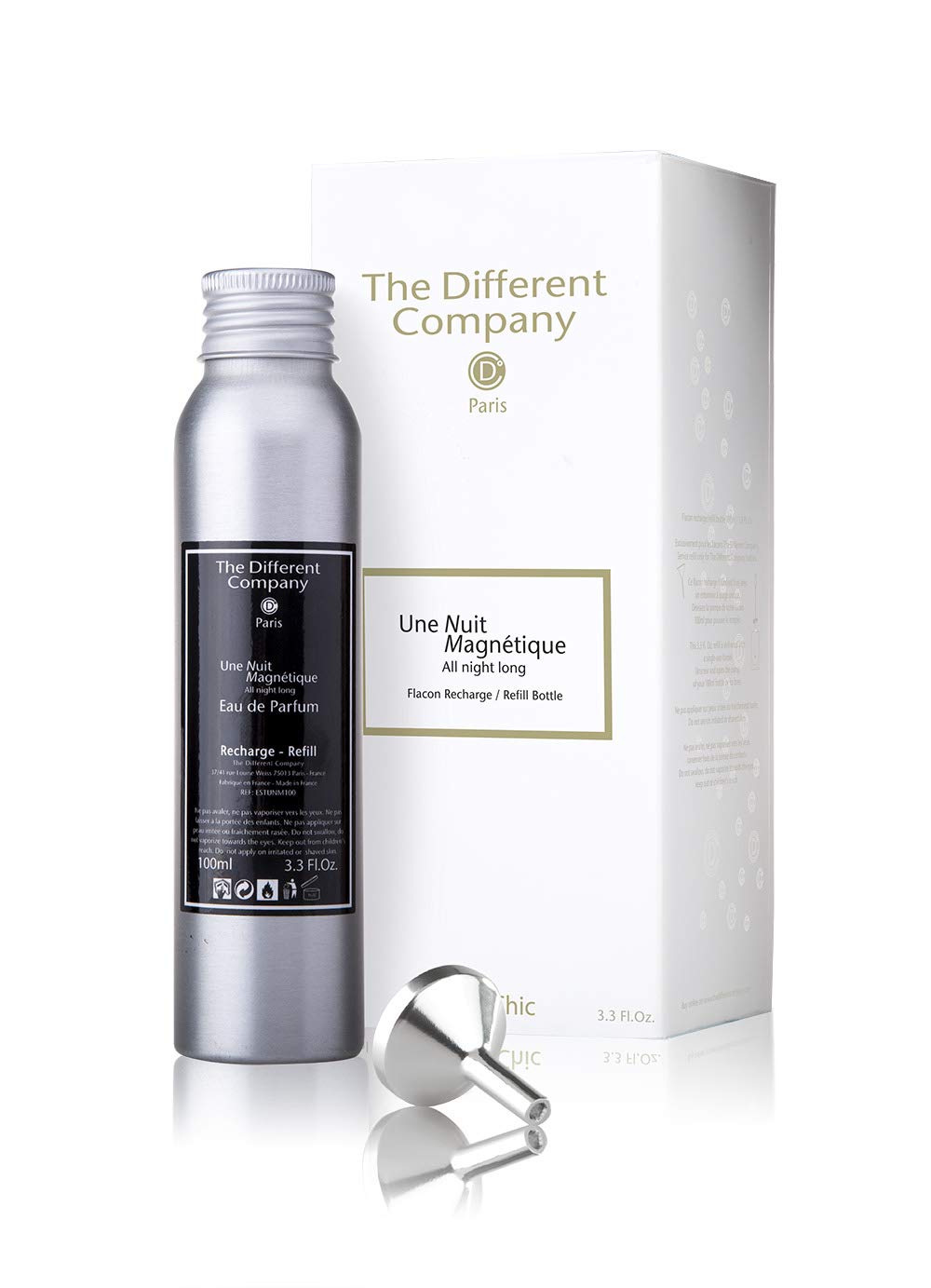 The Different Company – Eine magnetische Nacht – All Night Long – Duft-Extrakt – Floral Bernstein –