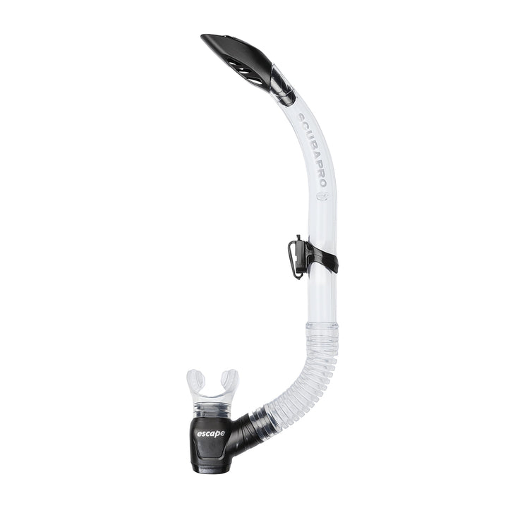 ScubaPro Escape Scuba Divers Schnorchel Schwarz, Blau, Transparent, Gelb, Schwarz, Blau, Transparent