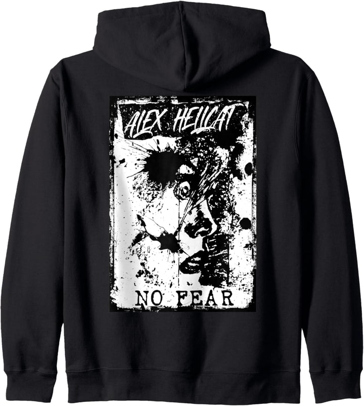 Alex Hellcat - No Fear - Punk Kapuzenjacke