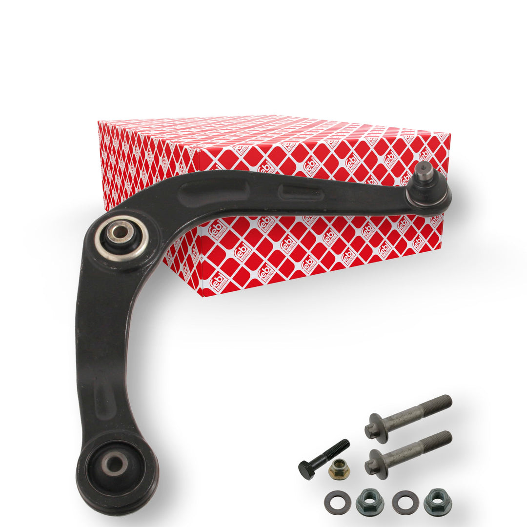 febi bilstein 40790 Querlenker mit Anbaumaterial , 1 Stück Vorderachse rechts, Vorderachse rechts