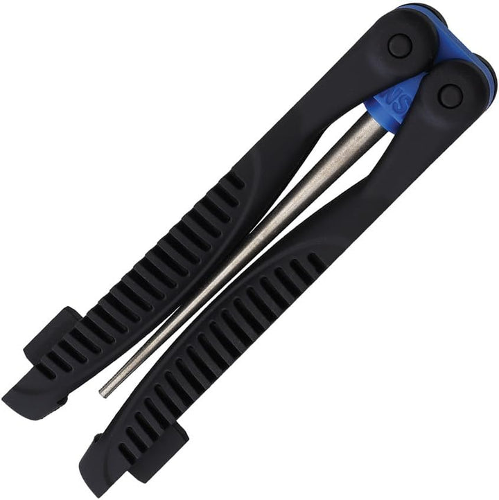 Lansky - Schärfgerät (Typ Diamant, klappbar) schwarz - Fine Grit Sharpening Rod, schwarz - Fine Grit