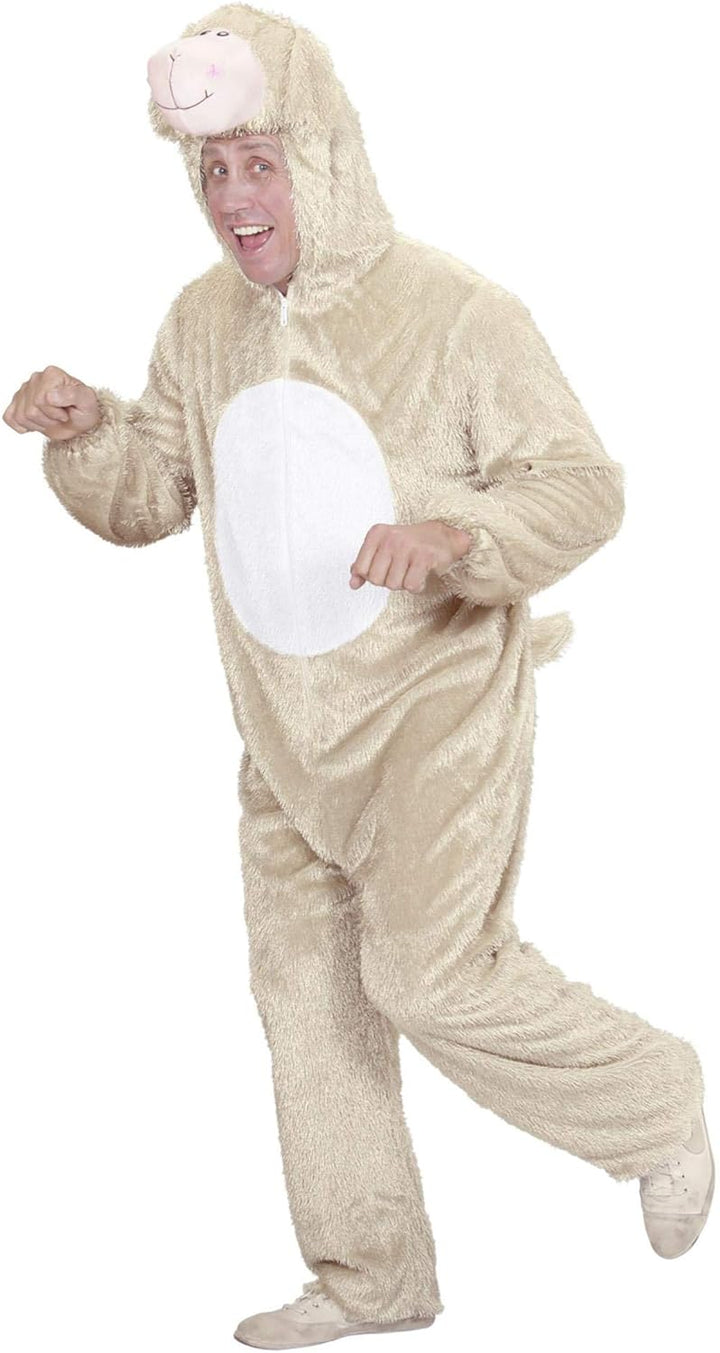 "FUNNY LAMB" (hooded jumpsuit with mask) - (M - h 165 cm), M