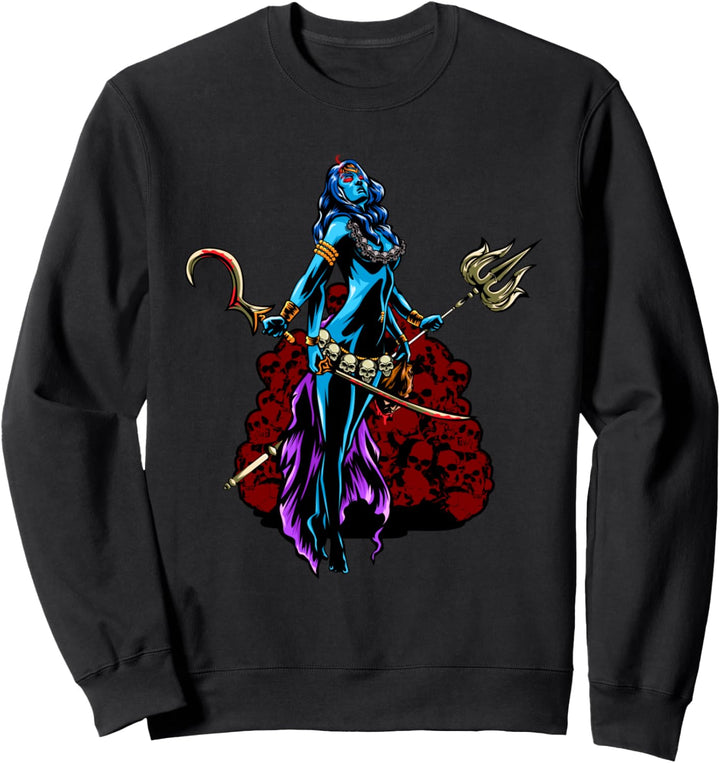 Kali, Indien Alte Hindu Mythologie Göttin des Todes Sweatshirt
