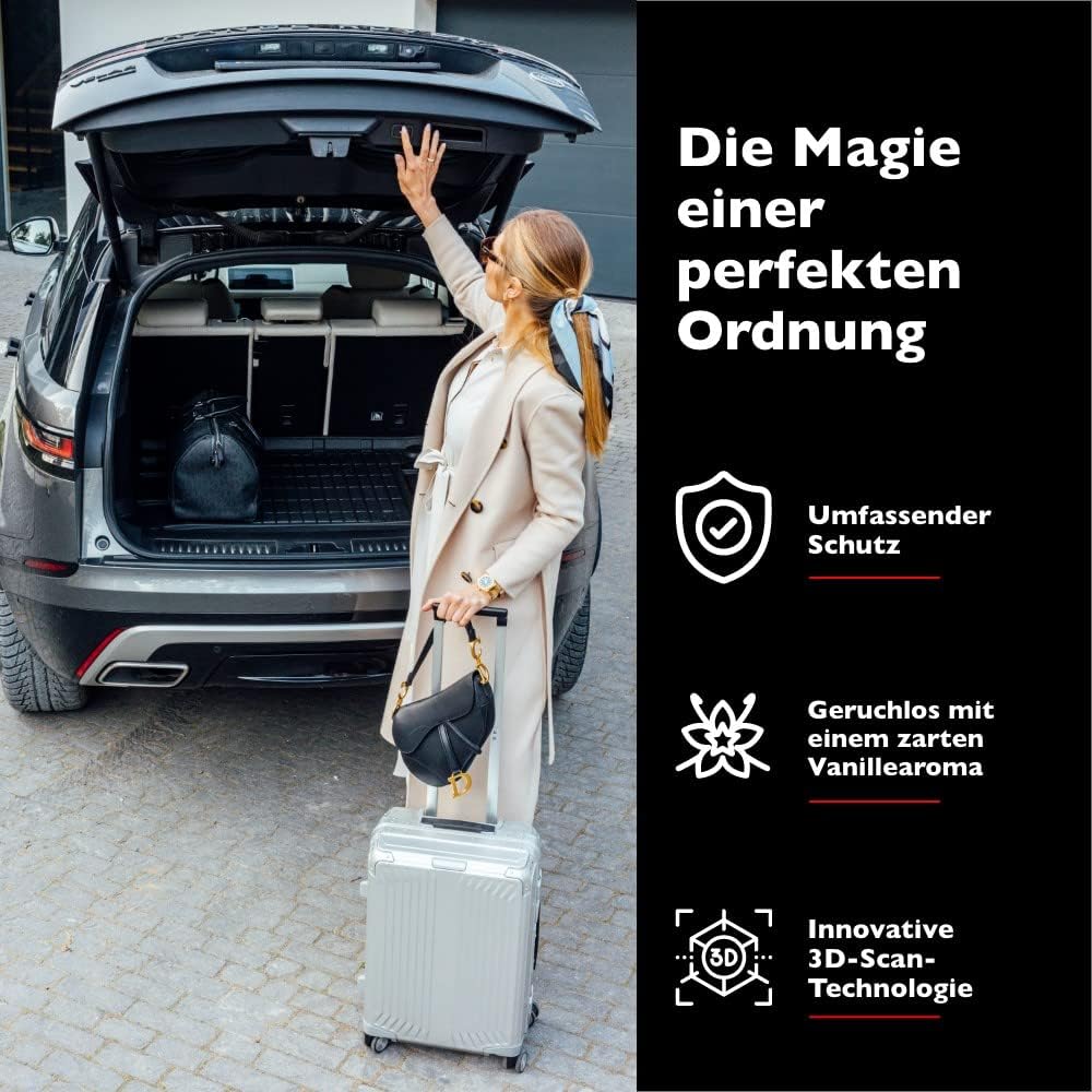 FROGUM ProLine 3D Gummimatte Exklusive Auto Kofferraummatte Kofferraumwanne für Peugeot 2008 II ab 2