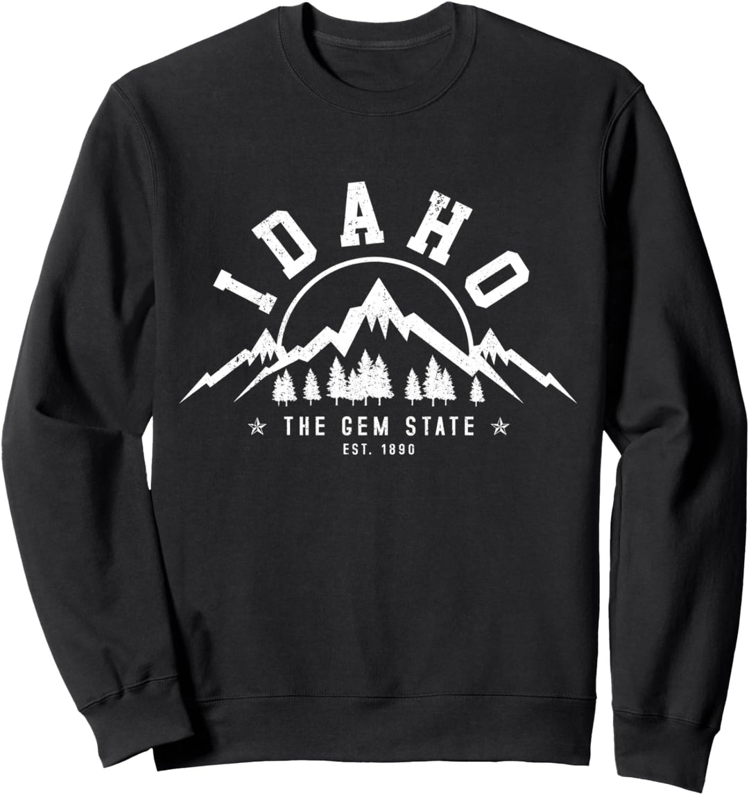Idaho - The Gem State USA Amerika Souvenir Sweatshirt