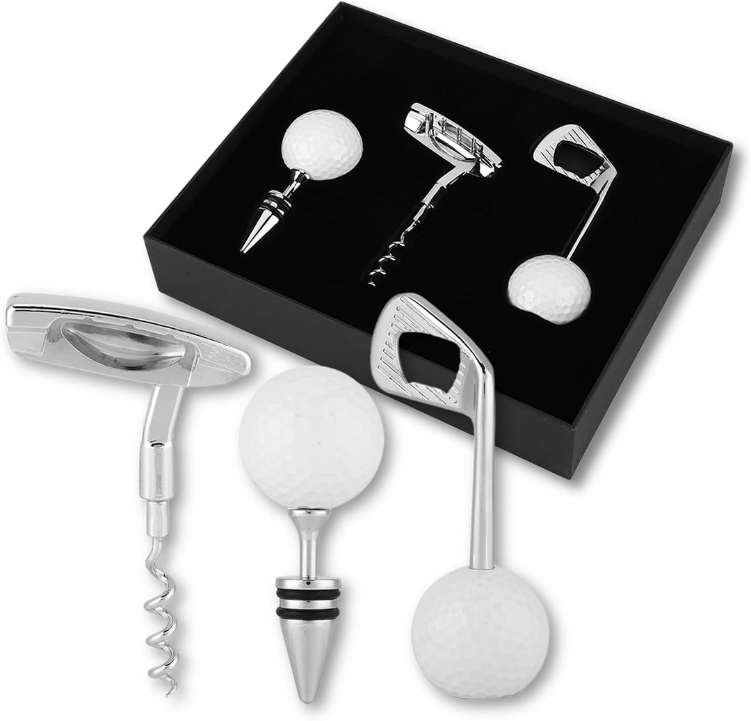 Flaschenöffner, Korkenzieher in Golfform Geschenk Flaschenöffner Rotwein Flaschenöffner Korkenöffner