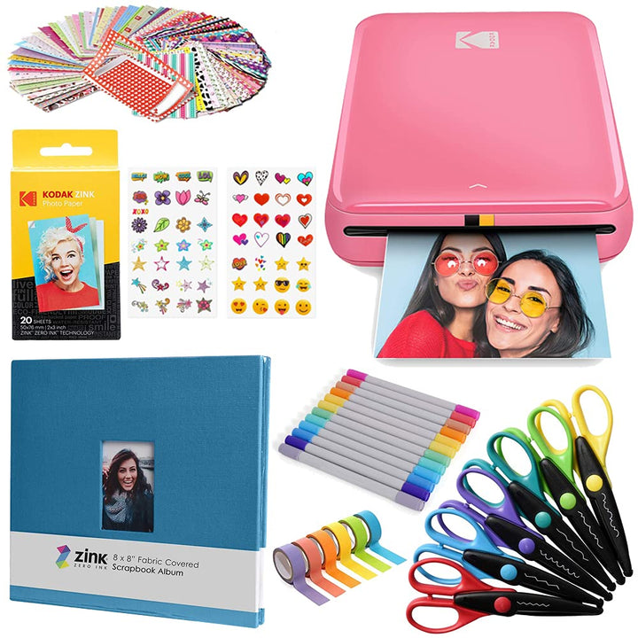 KODAK Step Instant-Fotodrucker mit Bluetooth/NFC, Zink Technologie & KODAK App für iOS & Android (Ro