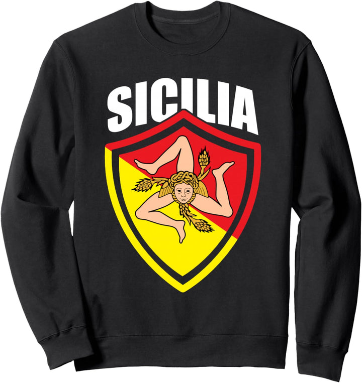 Sizilien-Flagge Sizilien Palermo Italien Sweatshirt
