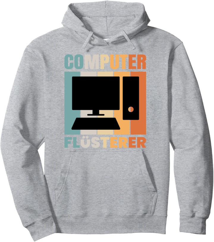 IT Computer Nerd Flüsterer Informatiker Grafik Lustig Gesche Pullover Hoodie