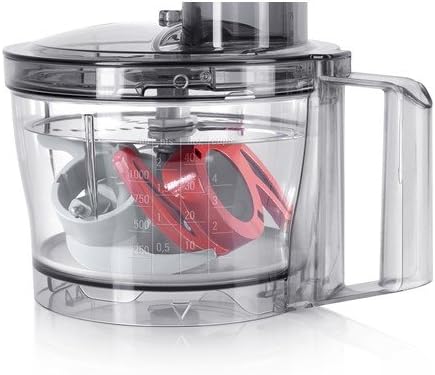 Bosch Hausgeräte MCM3401M Kompakt-Küchenmaschine, Schwarz/Edelstahl