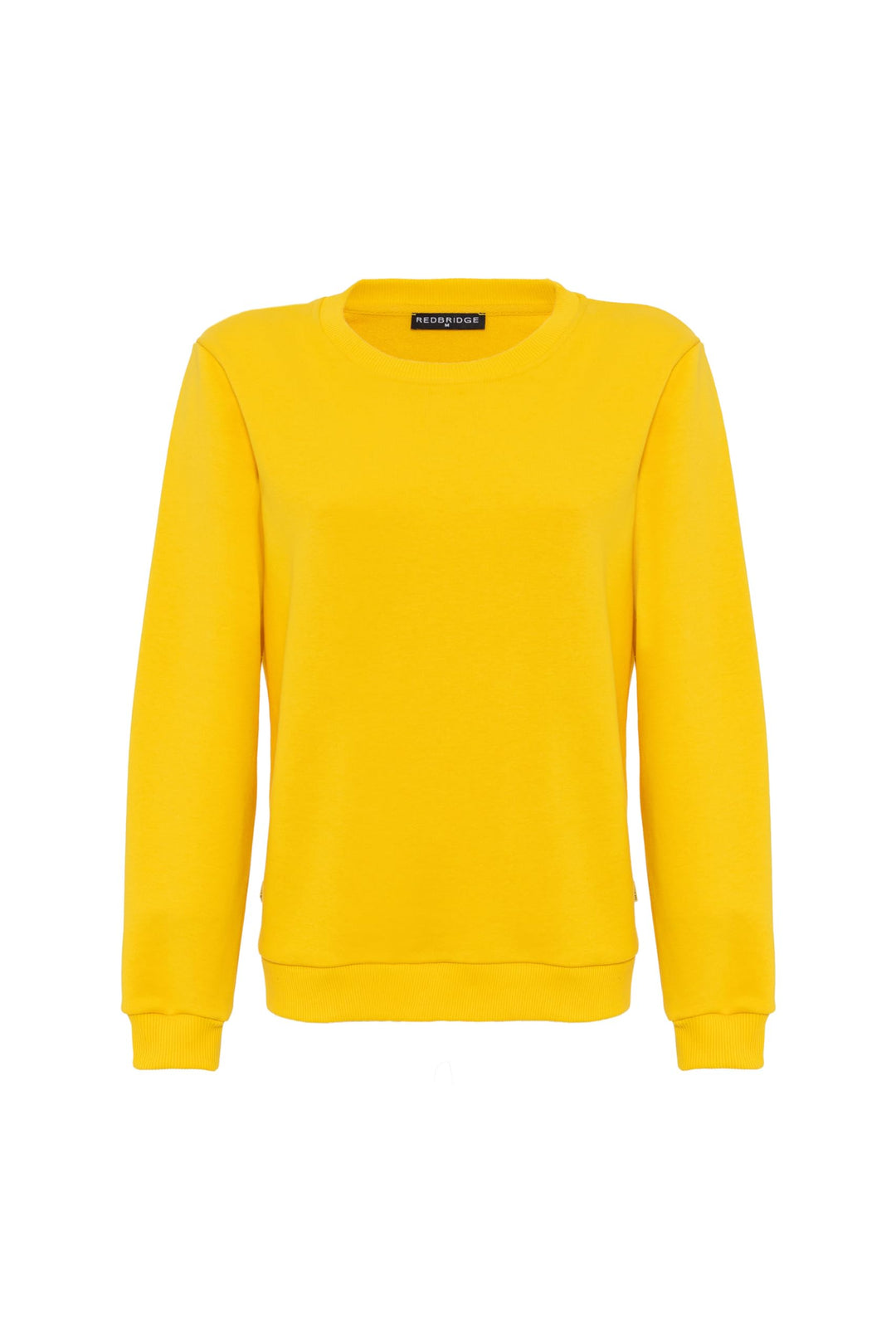 Redbridge Basic Sweatshirt Klassischer Pullover mit Rundhalsausschnitt Lässiger Stil XXL Gelb, XXL G