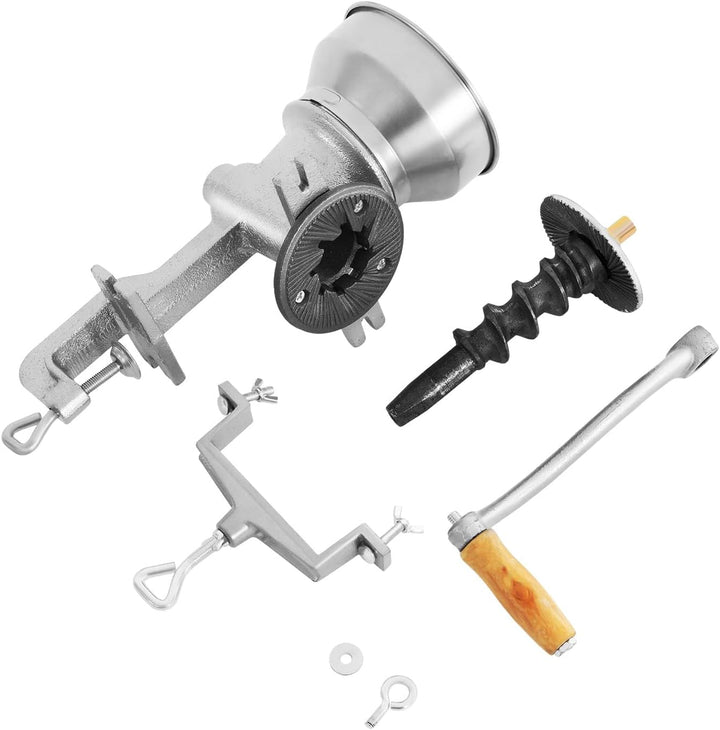 GetreidemüHle Futtermühle 0,5 kg Multifunktionsschleifer Kornquetsche Getreid Walzenmühle Getreidemü