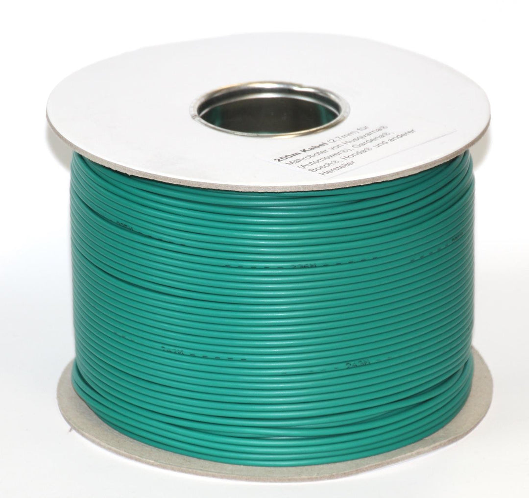 Genisys Begrenzungskabel Draht 250m kompatibel mit Robomow ® RX* RC* RS* Begrenzungsdraht Kabel Ø2,7