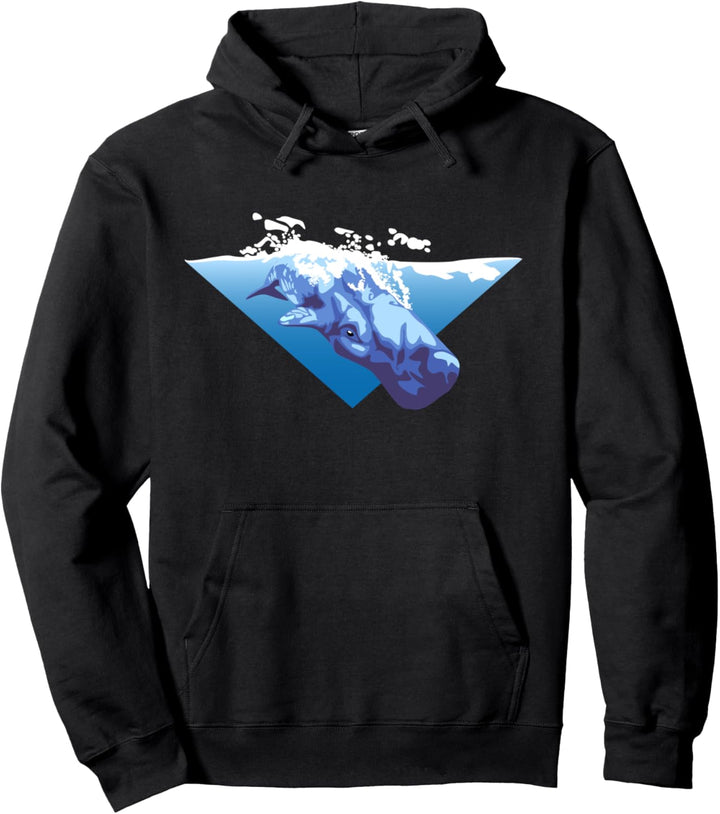 Damen Herren Ozean Wal Tier / Meerestiere Pullover Hoodie