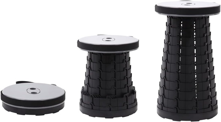 Minimax Stool - Campinghocker/Campingstuhl Schwarz, Schwarz