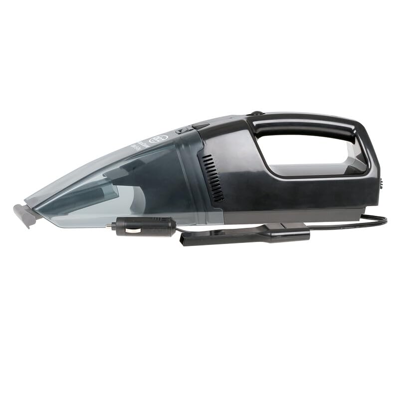 alca® Autostaubsauger tragbarer Handstaubsauger, 12V Nass- &amp; Trockensauger mit auswaschbarem Filter