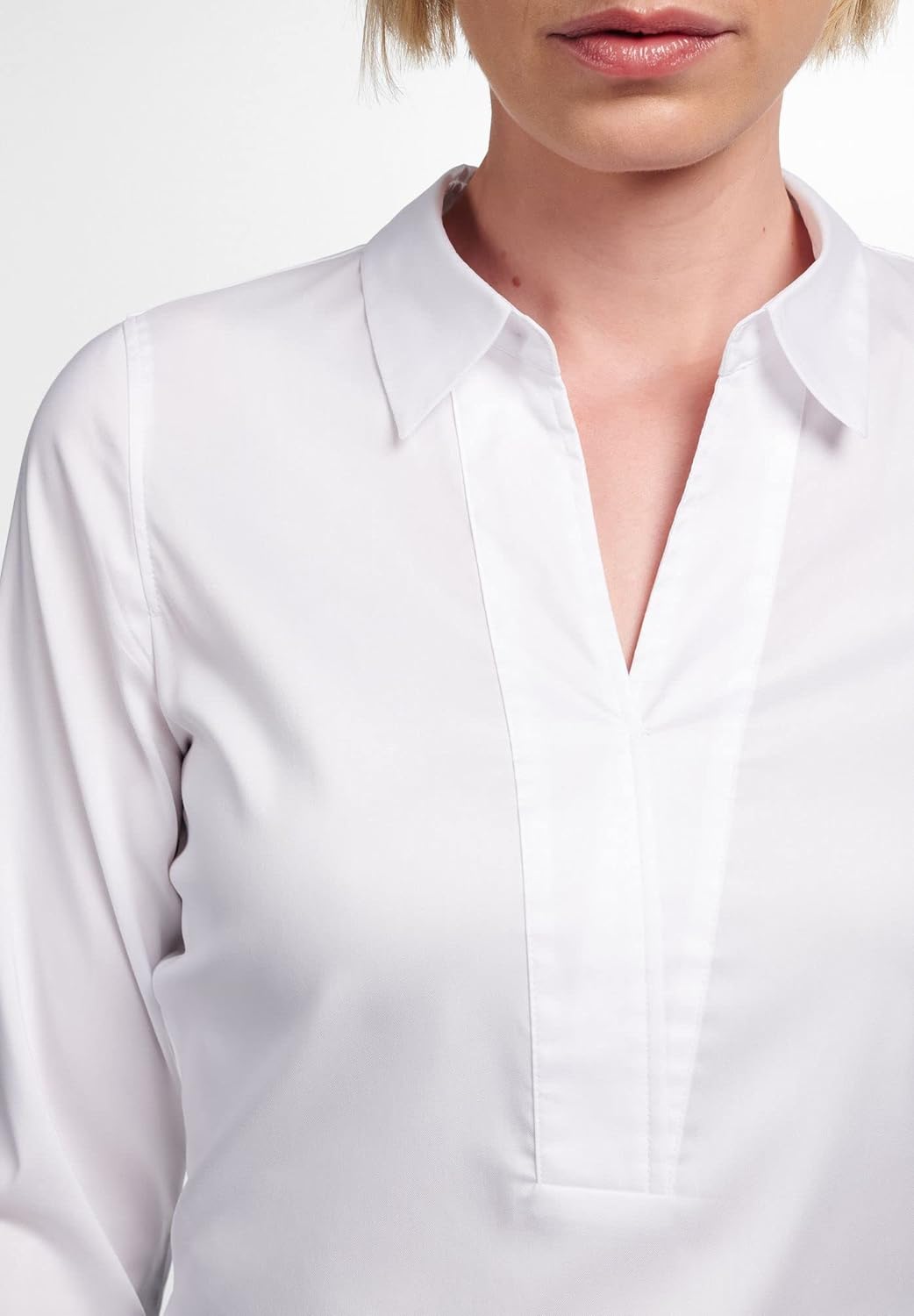 ETERNA Damen Performance Shirt Fitted 36 Weiss, 36 Weiss