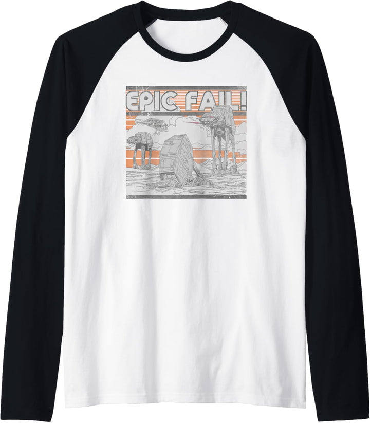Star Wars AT-AT Walker Epic Fail Meme Raglan