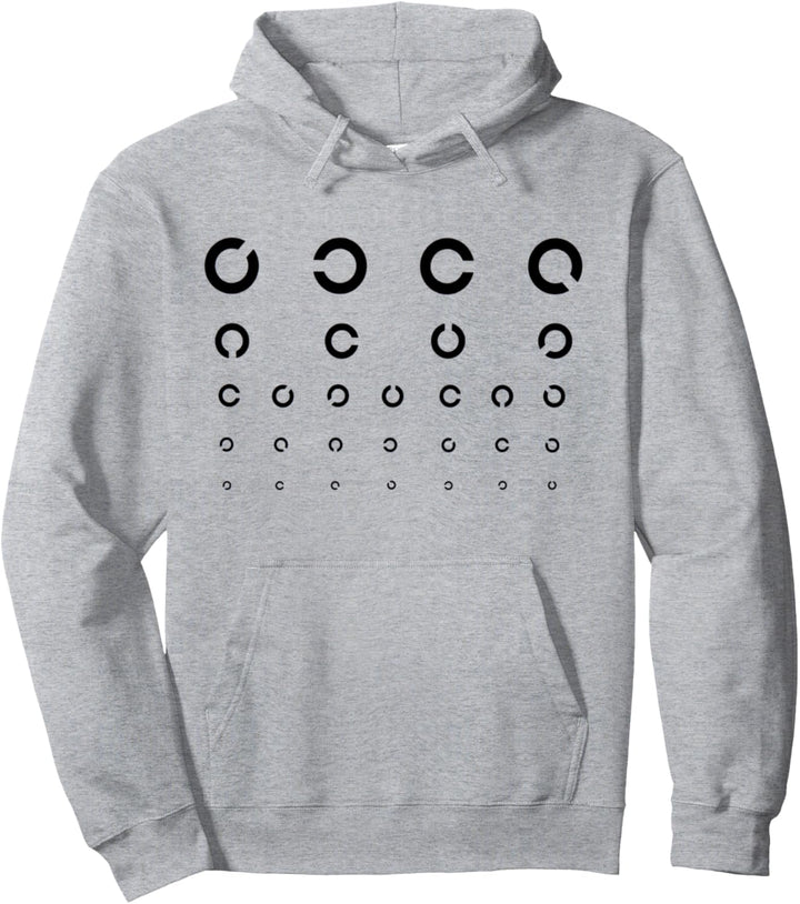 Lustiges Optiker-Augenarzt-Motiv Pullover Hoodie