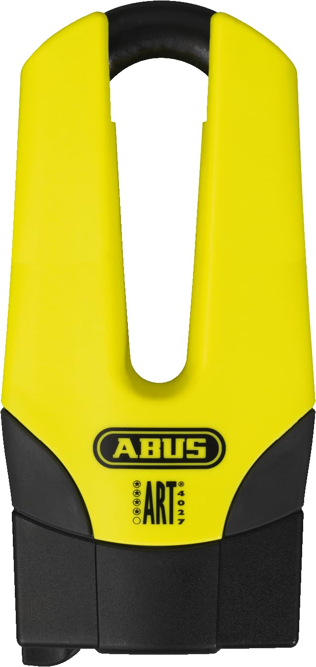 ABUS Bremsscheibenschloss Granit Quick 37/60 Maxi + Mini - Motorradschloss mit ABUS-Sicherheitslevel