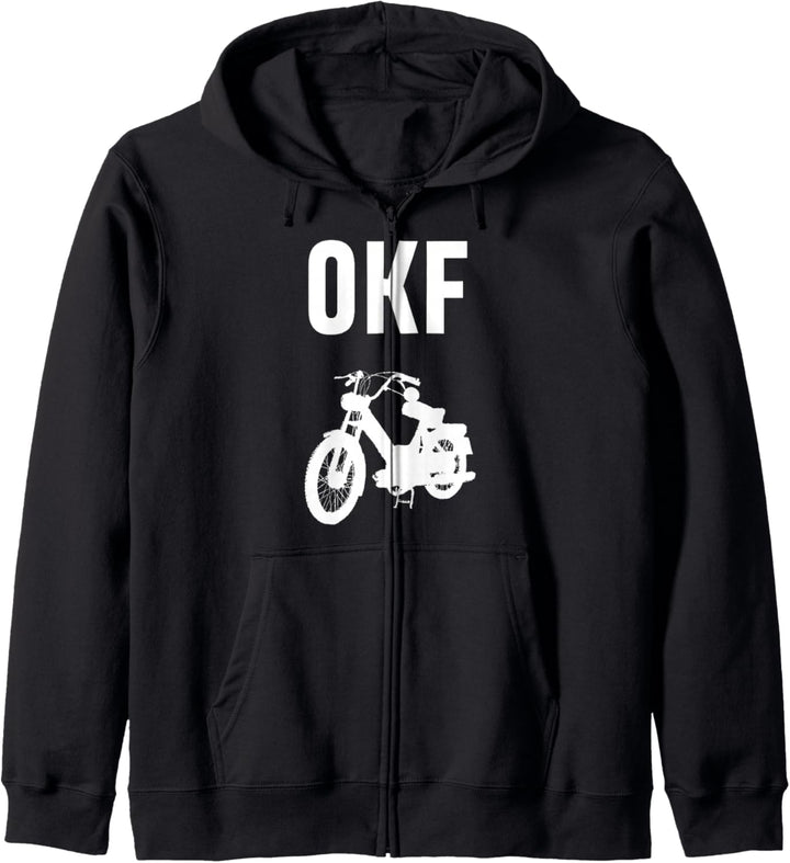 Moped OKF Dorf spekulieren Ortskontrollfahrt Landjugend Kapuzenjacke