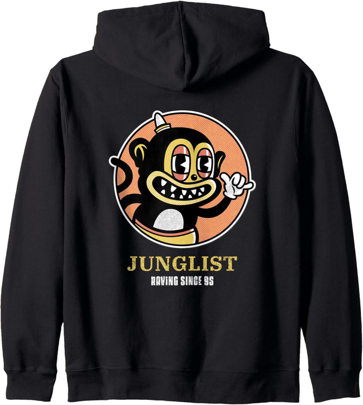 Drum And Bass Music Liquid Jungle EDM DnB Dubstep Kapuzenjacke