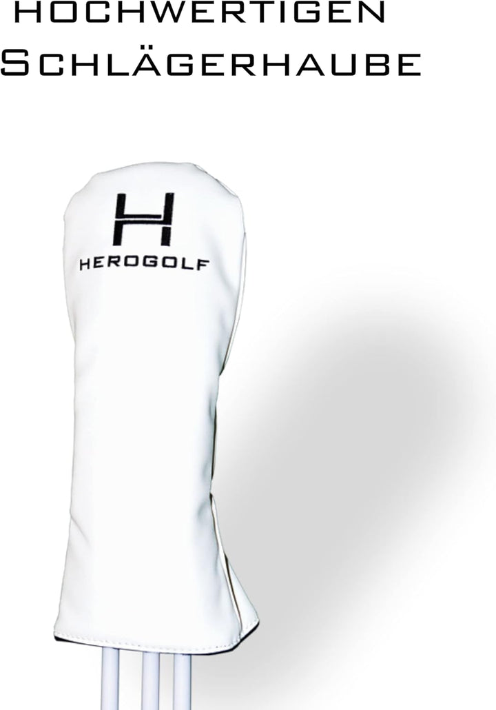 HEROGOLF Speed-Sticks - Der Golf Schwungtrainer für mehr Geschwindigkeit, längere Schläge und EIN be
