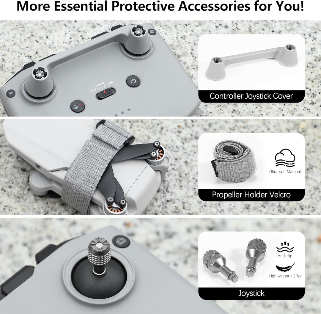 FPVtosky Mini 4K Tasche Kompakter Koffer für DJI Mini 2 SE/4K Drohne Zubehör Tragetasche Mit Steuerk