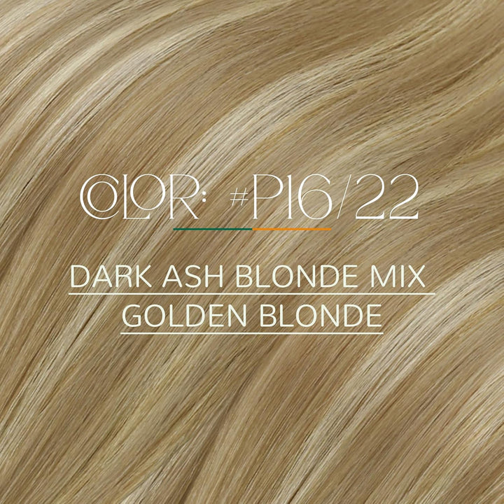 Easyouth Bonding Extensions Echthaar Blond Echthaar Bonding Extensions Aschblond Highlight Mittelblo