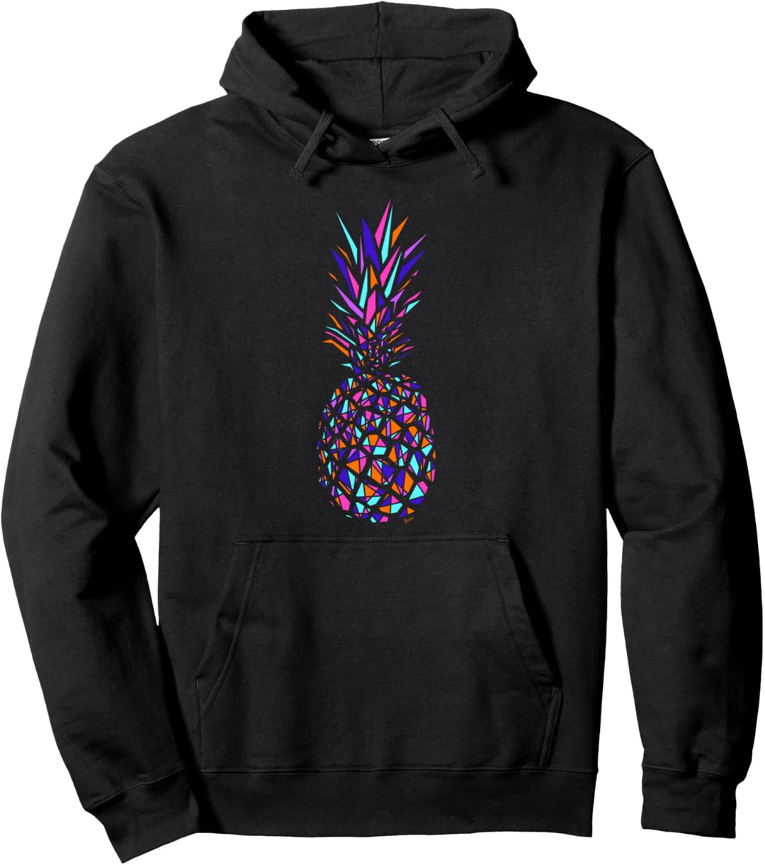 Ananas Dreieck Muster geometrisch Hipster minimalistisch Pullover Hoodie