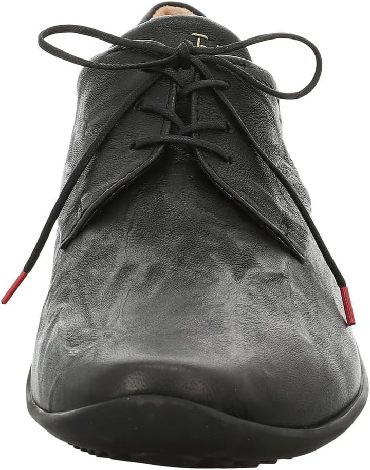 Think! Herren Stone Nachhaltige Wechselfussbett Schnürhalbschuhe 45 EU 0000 Schwarz, 45 EU 0000 Schw