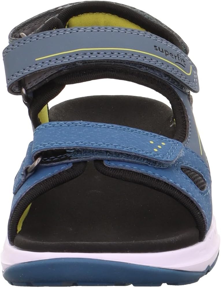 Superfit CRISS CROSS Sandale 1-000583 Jungen 29 EU Blau Gelb 8060, 29 EU Blau Gelb 8060